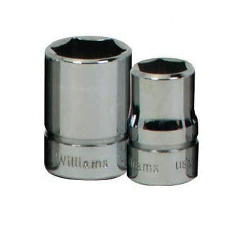 Williams B-630 3/8 Drive Shallow Socket, 6 Point, 15/16-Inch