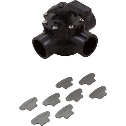 Waterway 2 in. TruSeal Diverter 3-Way Valve 600-7100-CPVC