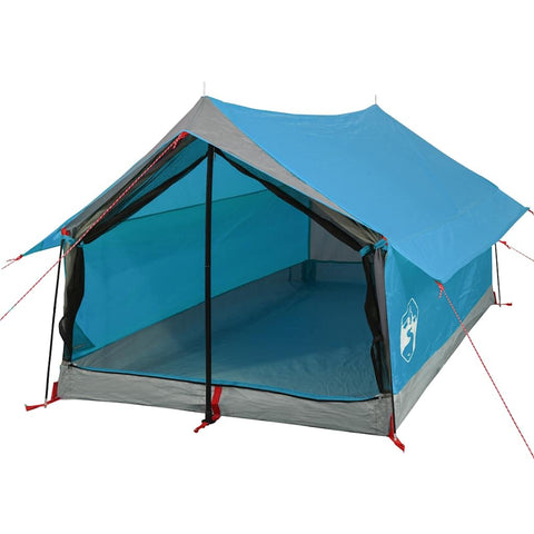 vidaXL Camping Tent 2-Person Blue Waterproof, Tent, Camping shelter, Garden shelter, Garden Tent, Outdoor shelter, Lightweight Tent, Waterproof Tent