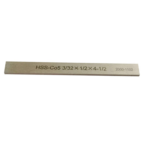 HHIP 2000-1102 HSS Cobalt Cut-Off Blade, Steel, 3/32" x 1/2" x 4-1/2" (Pack of 1)