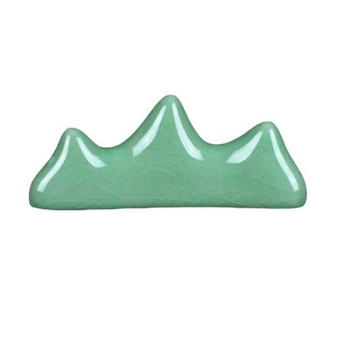Ceramic Writing Brush Holder Chinese Brush Rack Calligraphy Supplies Celadon