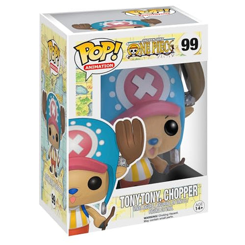 Funko Pop! Vinyl - One Piece - Tony Tony Chopper - Flocked - Collectable Vinyl Figure - Gift Idea - Official Merchandise - Toys for Kids & Adults - Anime Fans - Model Figure for Collectors