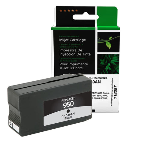 Clover Remanufactured Ink Cartridge Replacement for HP CN049AN (HP 950) | Black