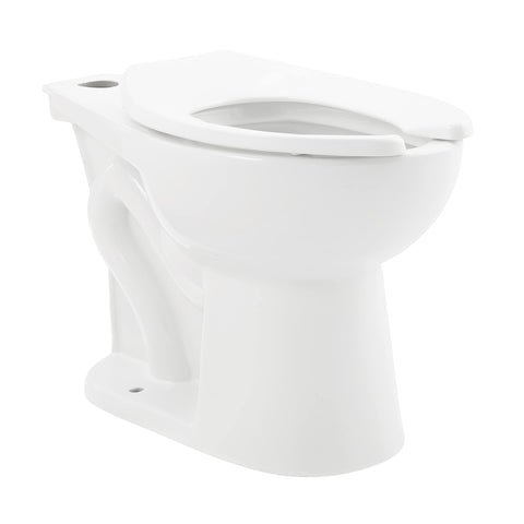 Sirène Floor-Mounted Comfort Height Commercial Elongated Top Flush Spud Flushometer Toilet Bowl
