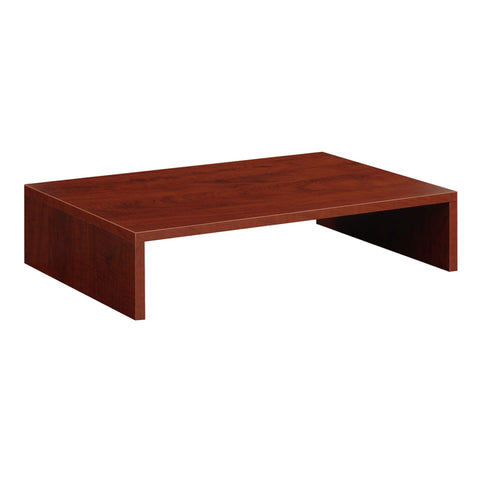Convenience Concepts Designs2Go Small TV Riser 23.75", for TVs up to 26" - Contemporary TV or Computer Riser for Living Room, Modern Office, Den, Cherry