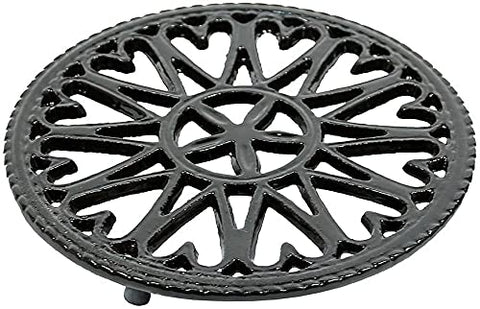 Oakestry Black SunburstTrivet