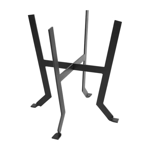 Oakestry Denise III Plant Stand Black Metal Indoor Outdoor Display Riser for Pots Planters Decorative Flower Holder for Garden Patio Balcony Living Room Entryway Home Décor