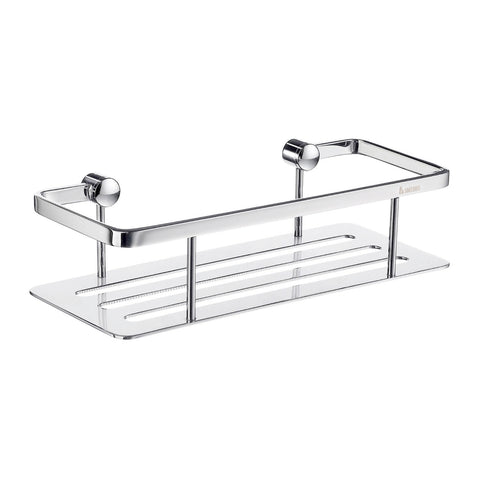 Smedbo SME, Polished Chrome DK3001 Soap Basket Straight 1 Level, 6.8 x 11.5 x 35.6 cm