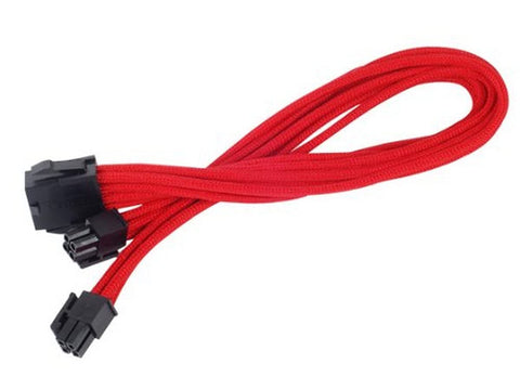 Silverstone Tek Sleeved Extension Power Supply Cable with 1 x 8-Pin to EPS12V 8-Pin Connector (PP07-EPS8R)