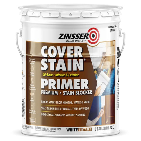 RUST-OLEUM Primer Sealer Stain Oil 5-GAL 271450