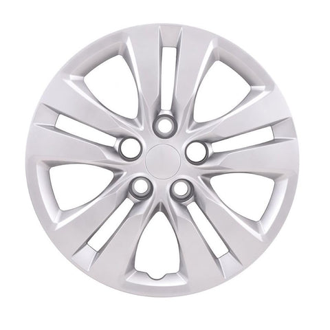 Wheel Covers Fits Fits Kia Soul LX 2020-2025 Set of 4 Wheel Skins 16 Inch 5 Split Spoke Painted Silver ABS Plastic Fits Over OEM Wheel Coast to Coast 54816S