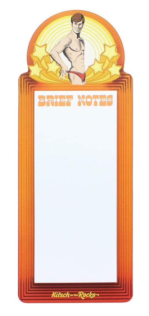 Crowded Coop, LLC Kitsch on the Rocks Brief Notes Notepad