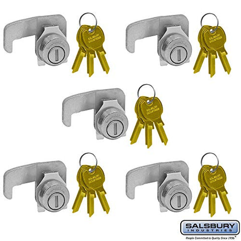 Standard Locks - Replacement for F Series CBU Door with 3 Keys per Lock - 5 Pack