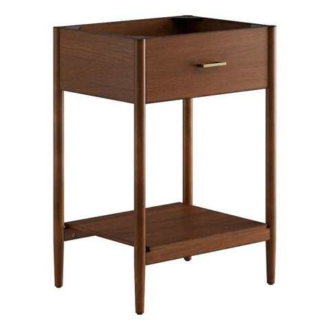 Modway EEI-6352-WAL Zaire 24" Bathroom Vanity Cabinet (Sink Basin Not Included), Walnut