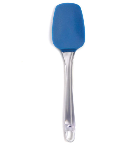 Norpro Silicone Scoop Spatula, Blue, One Size, As Shown