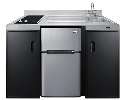 54Inch Wide All-In-One Kitchenette, ADA Counter Height