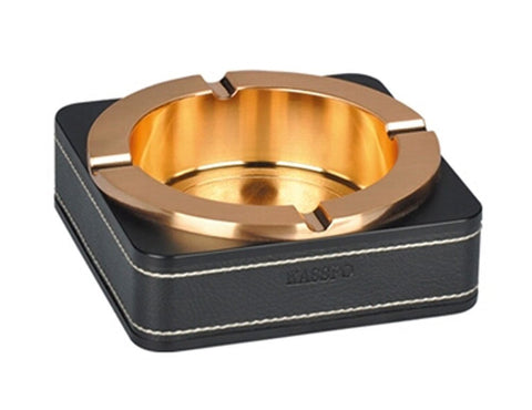 PANDA SUPERSTORE Stainless Steel Creative European Style Ashtrays Ashtray GOLDEN