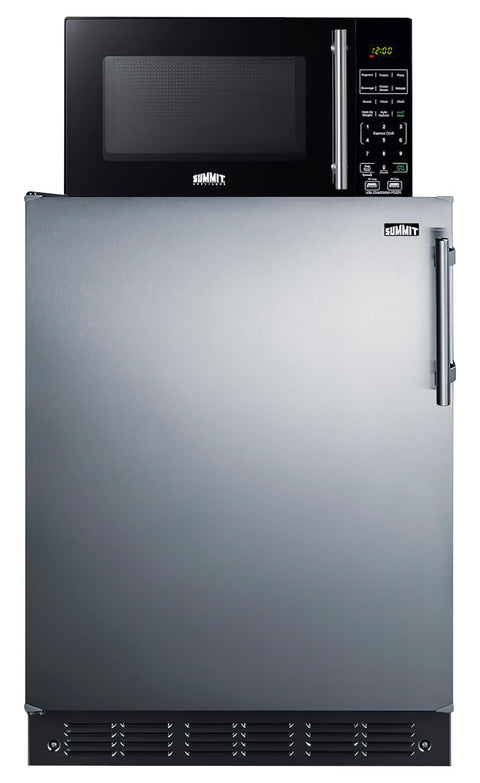 Microwave/Refrigerator Combination with Allocator