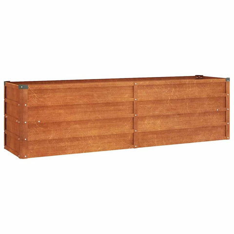 vidaXL , Stylish Rectangular Planter Box, Durable & UV Resistant for Outdoor Gardening, Perfect for Garden or Terrace