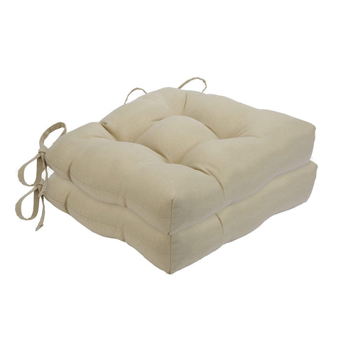 Chase Chair Pad 16"x15"x3" 2-Pack - Tan
