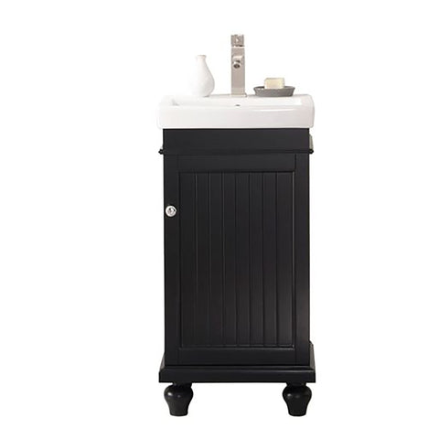 Legion Furniture Indoor Home Decorative Bathroom/Washroom/Kitchen 18" Espresso Sink Vanity
