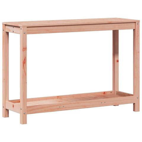 vidaXL Rustic Solid Wood Potting Table with Shelf 42.5x13.8x29.5 in Durable Plant Workbench for Yard Balcony and Sunroom Ample Storage Ventilated Design Stylish Appearance Tables Bench Outdoor