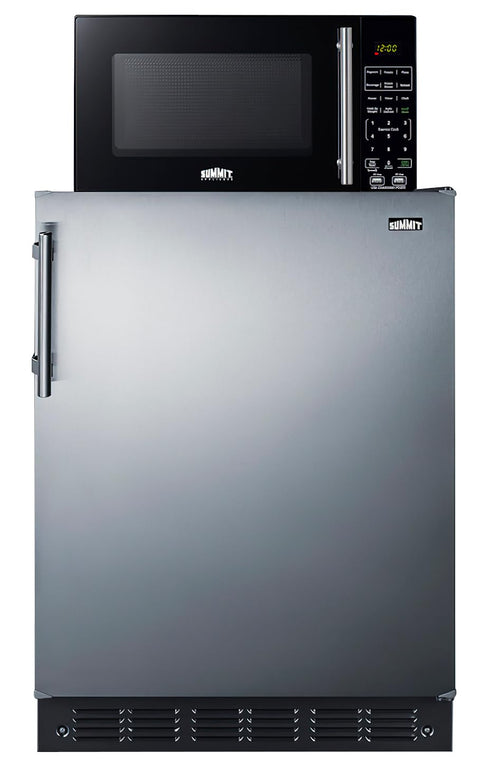 Microwave/Refrigerator Combination with Allocator