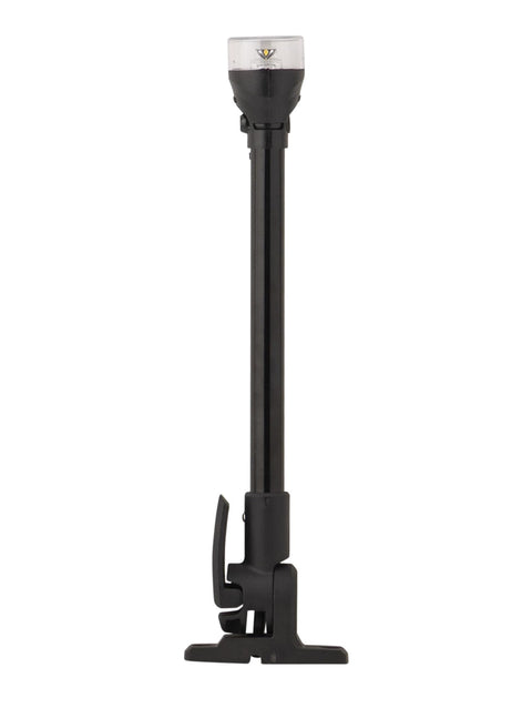 Attwood 5558-P12A7 All-Round LED Fold Down Navigation Light Black Base, 12-Inch