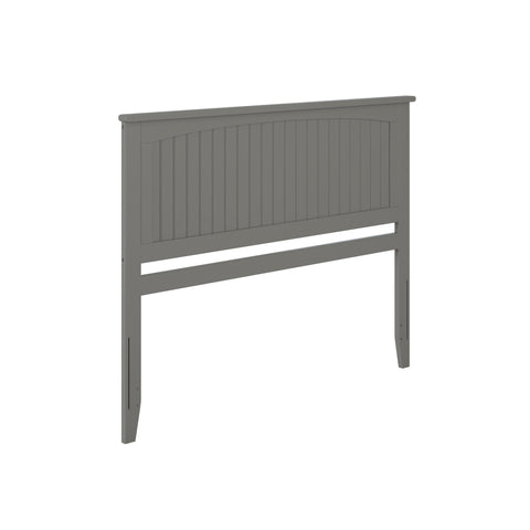 AFI, Nantucket Queen Solid Wood Panel Headboard, Grey