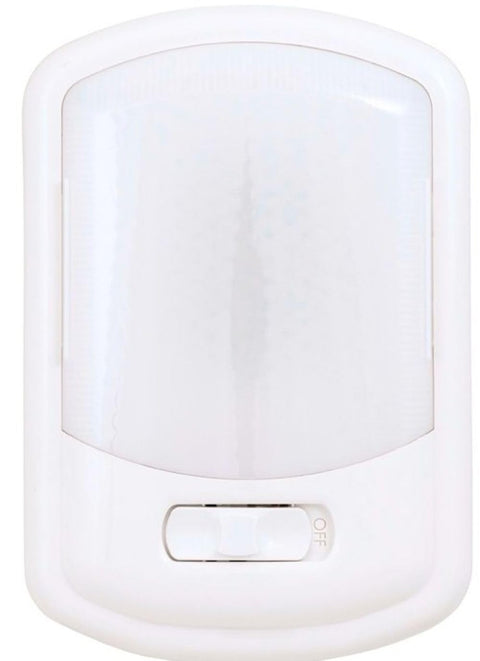 Arcon LED Ceiling Single Light 12V Euro-Style Soft White Dome Fixture with White Lens Easy On/Off Switch Compact Interior Lighting for RV Camper Trailer Arcon 20713N