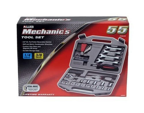 Allied Tools 49026 55-Piece Mechanic's Tool Set