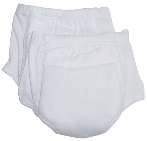 Daydreamers Toddler Toilet Training Pants ~ White 2-Pack Size 3