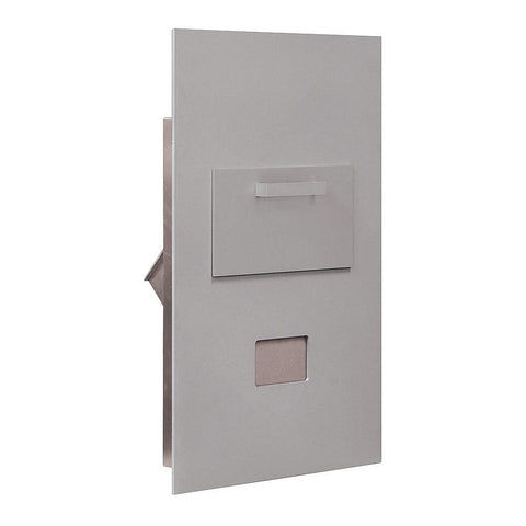 Salsbury Industries 3600C6-ZRU Collection Unit for 6 Door High 4B-Plus Units Rear Loading USPS Access Mailbox, Bronze
