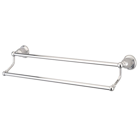 Kingston Brass BA1753C Heritage Double -Towel Bar, 24-Inch, Polished Chrome