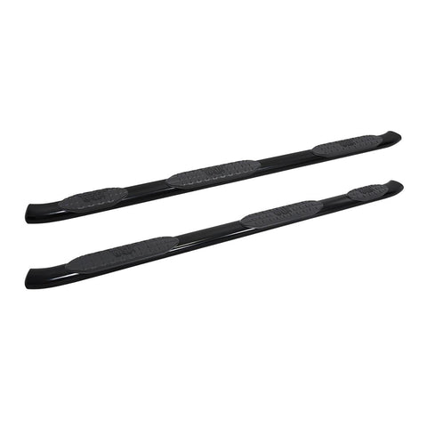 Westin 21-534685 PRO TRAXX 5 Oval Wheel to Wheel Nerf Bars fits 2019-2025 Silverado Sierra 1500 Crew Cab 5'5" Bed (Exc 2019 Silverado LD/Sierra 1500 Limited) Black Pair