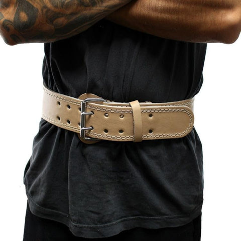 Shelter 252-XL 4 in. Last Punch New Split Leather Weight Lifting Body Building Belt Gym Fitness All Sizes44; Extral Large