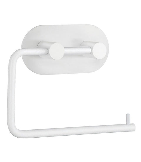 Beslagsboden Wall Mounted Toilet Paper Holder Finish: White Matte Stainless Steel