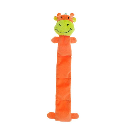 Chomper 4 Squeaker Mat Giraffe