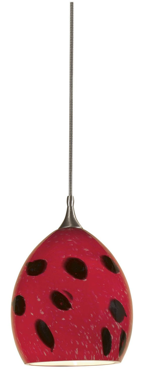 Cal Lighting UP-962/6-BS Transitional One Light Pendant from Low Voltage Uni Pack Pendants Collection in Pewter, Nickel, Silver Finish, 4.57 inches