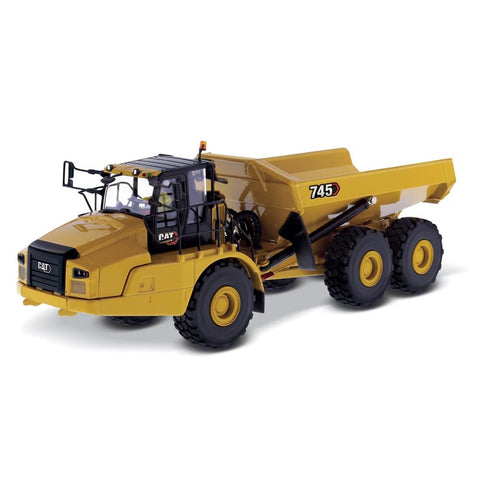 Diecast Masters 1:50 Caterpillar 745 Articulated Dump Truck | High Line Series Cat Trucks & Construction Equipment Scale Model Collectible 85528