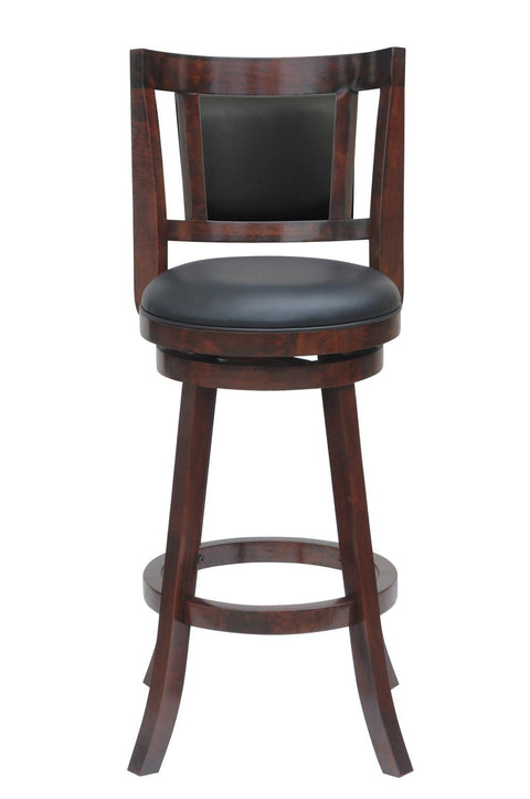 Boraam Avianna Swivel Bar Stool - Cherry Finish
