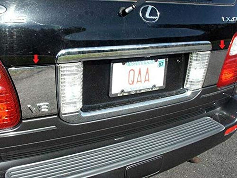 QAA is Compatible with 2007-2013 Acura MDX 2 Piece Stainless Trunk Hatch Accent Trim TP27297