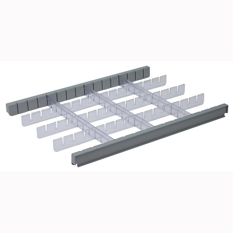 DETECTO 3 Inch Drawer Divider Set for Whisper Cart