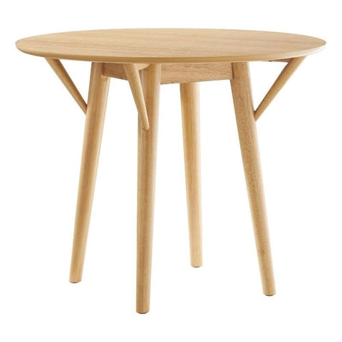 Modway Gallant 36" Dining Table in Oak Oak
