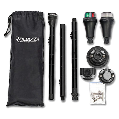 RAILBLAZA Marine Navigation Light Kit for Kayaks and Boats, Battery Powered, Meets USCG Standards