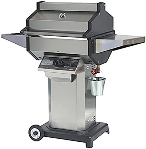 Phoenix Grills PXGOCOLB Aluminum Column with Black Powder-Paint Finish SS Access Door for All Models & Bases