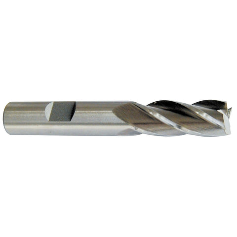 HHIP 5802-1001 1" x 3/4" 4 Flute High Speed Steel Single End Center Cut End Mill