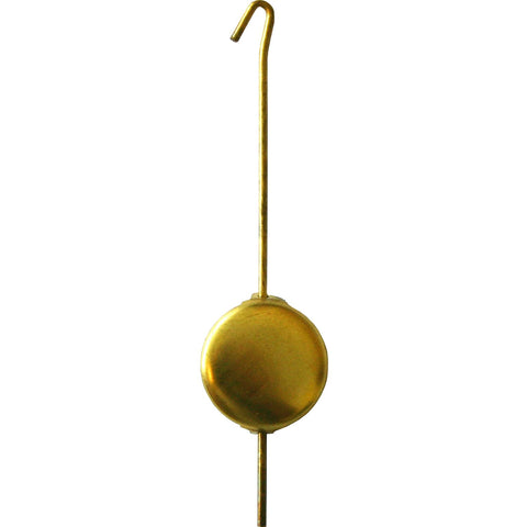 Alexander Taron REGPEND Engstler Pendulum for Wind-up Clocks-2.5" H x .625" W x .25" D, Orange