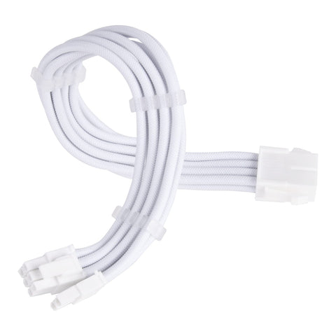 SilverStone Technology PP07E-PCI8W Super Flexible PSU Extension Cable, 1 x PCIe 8pin (6+2), SST-PP07E-PCI8W-V2