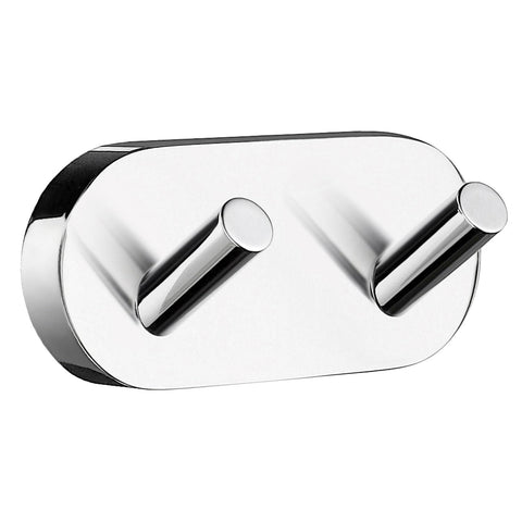 Smedbo SME_HK356 Double Towel Hook, Polished Chrome
